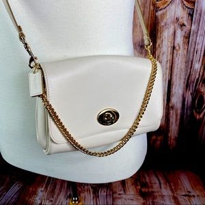 Coach - crossbody clutch - cream color f34604